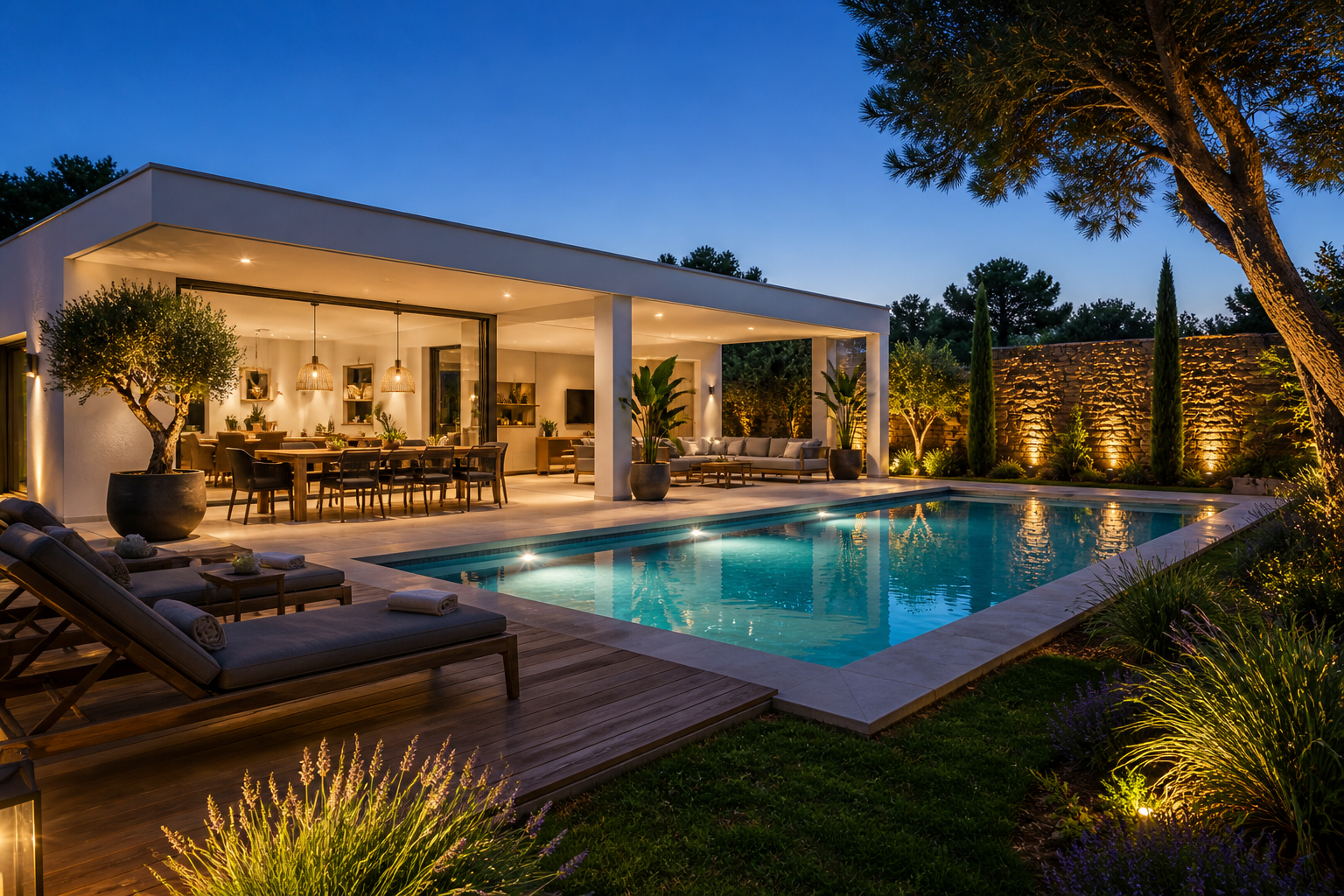 Réalisation Piscine Béton 2